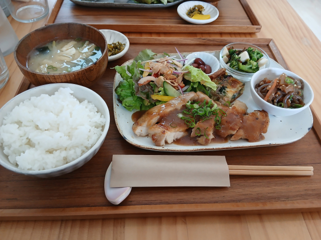 食事写真と栄養バランスを振り返る食事ログ画面のイメージ
